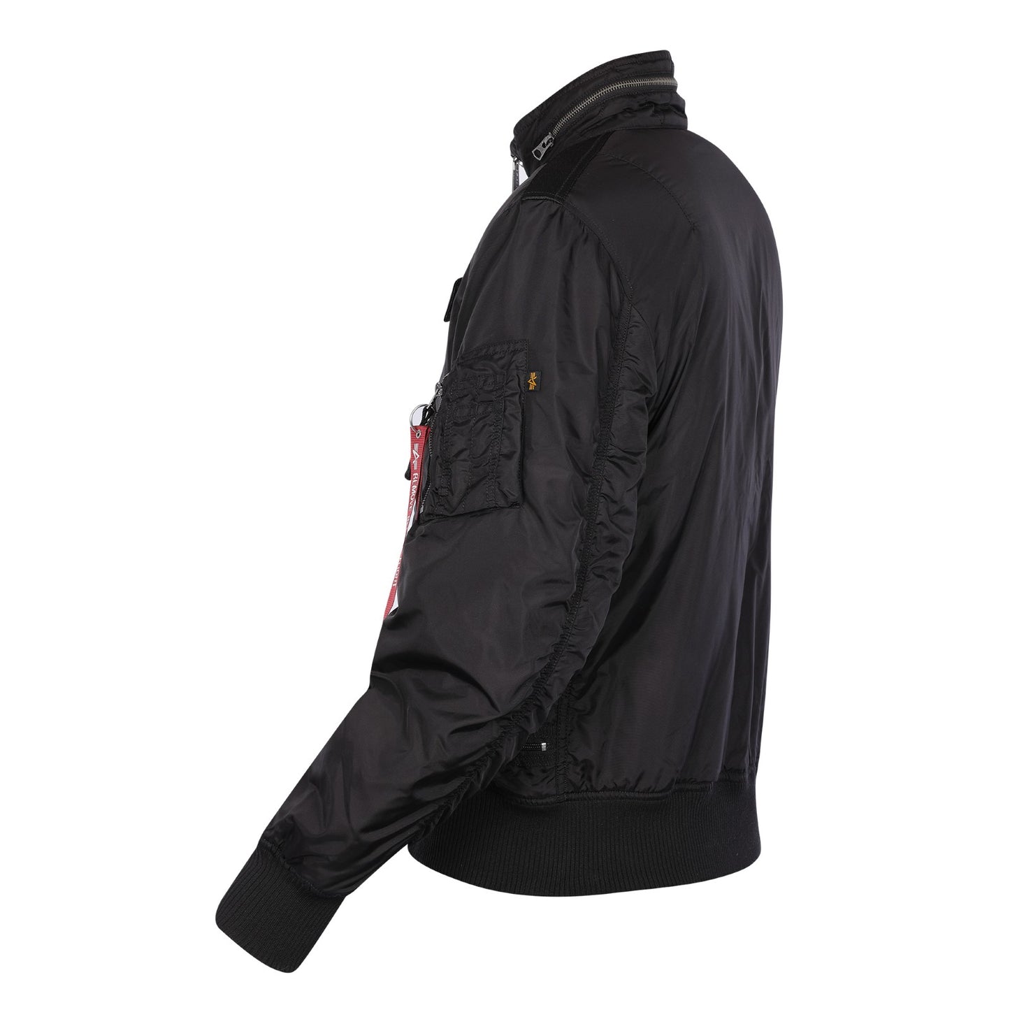 Engine Jkt - Black Orange