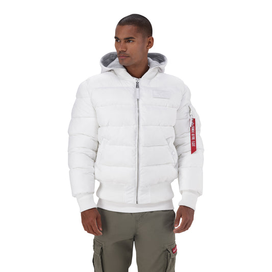 Ma-1 Zh Puffer - White