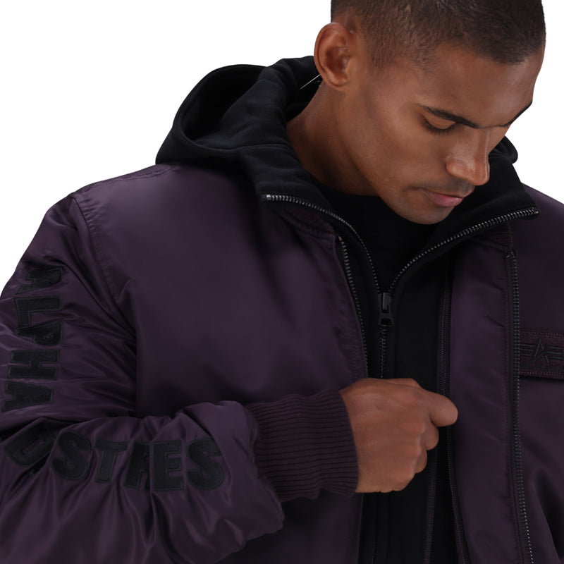 MA-1 DTEC SPECIAL EDITION JKT - PLUM