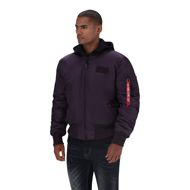 MA-1 DTEC SPECIAL EDITION JKT - PLUM