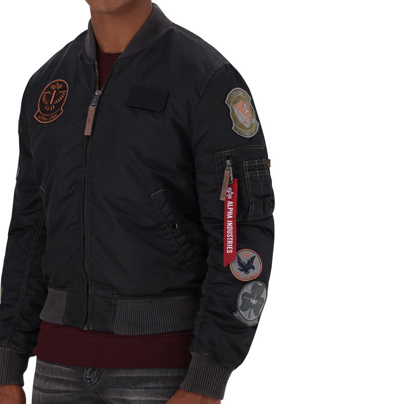 MA-1 PILOT - BLACK OVERDYE