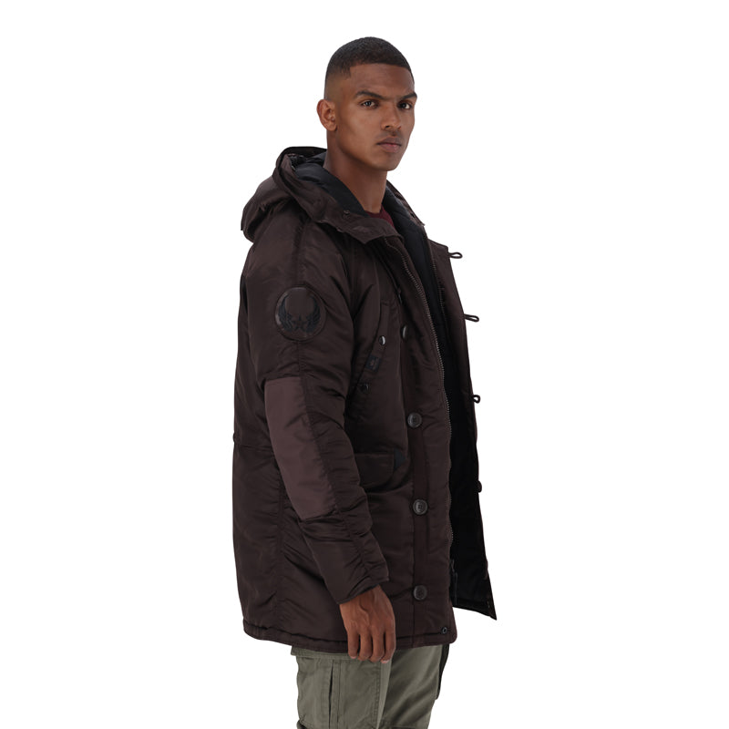 N3B PARKA JACKET - HUNTER BROWN