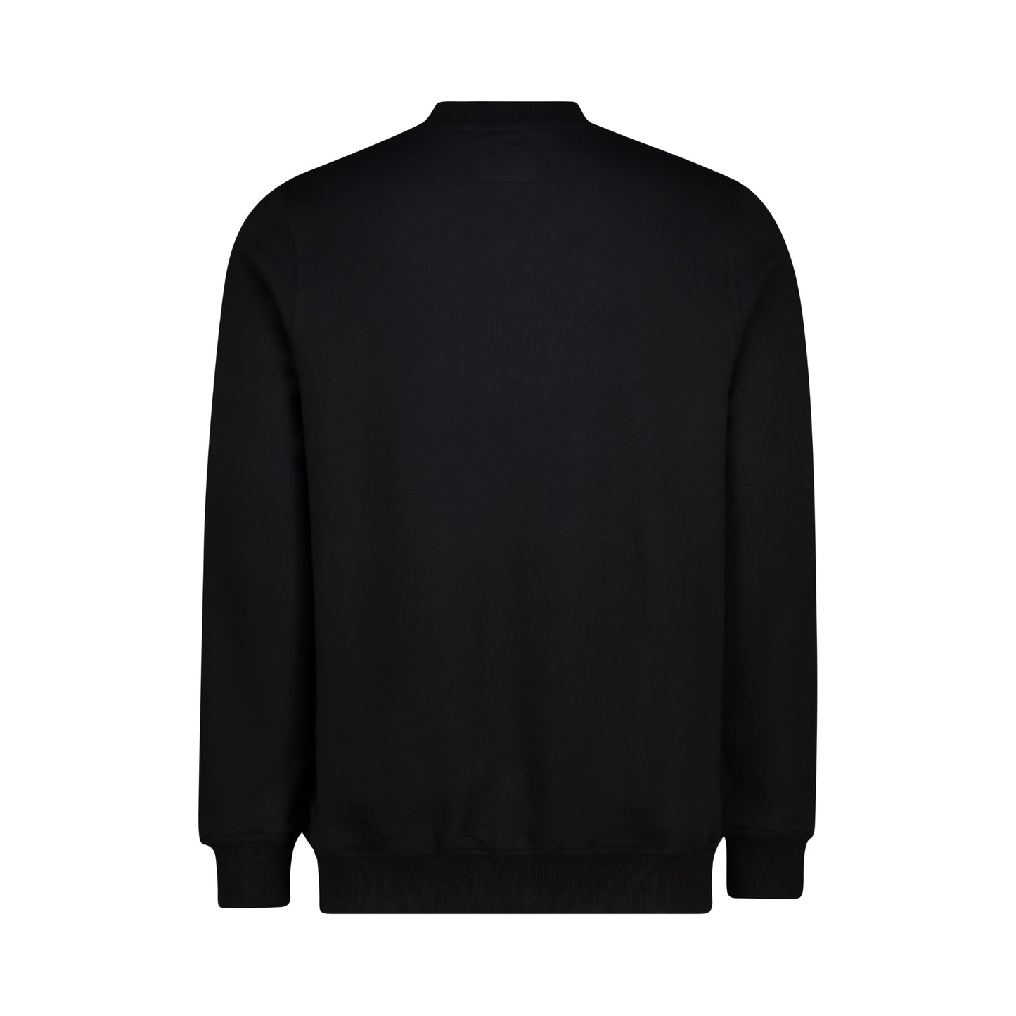 ALPHA LOGO CREW - BLACK WHITE