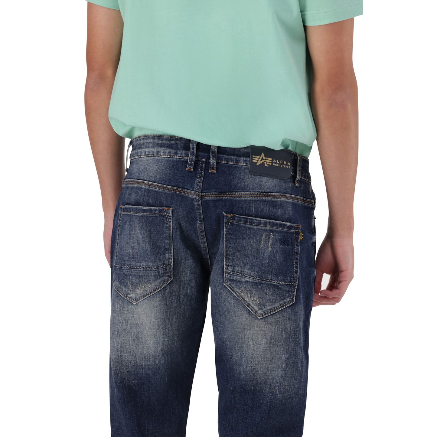 BOSTON STRETCH DENIM - MIDBLUE