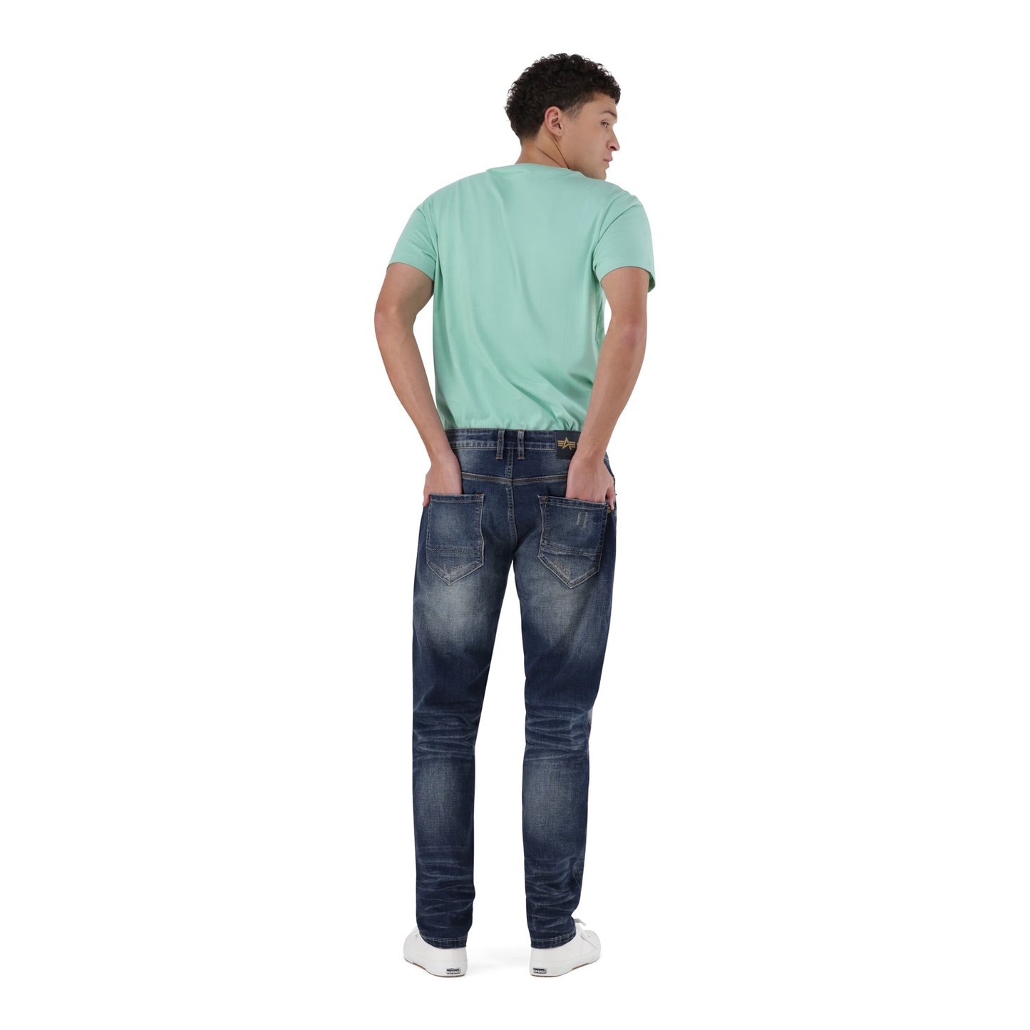 BOSTON STRETCH DENIM - MIDBLUE