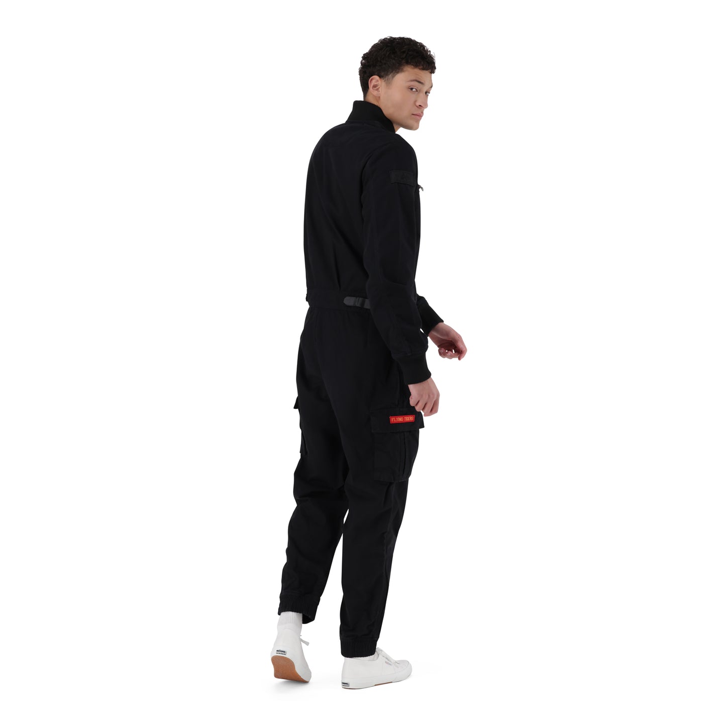 AI Cotton Flightsuit - Black