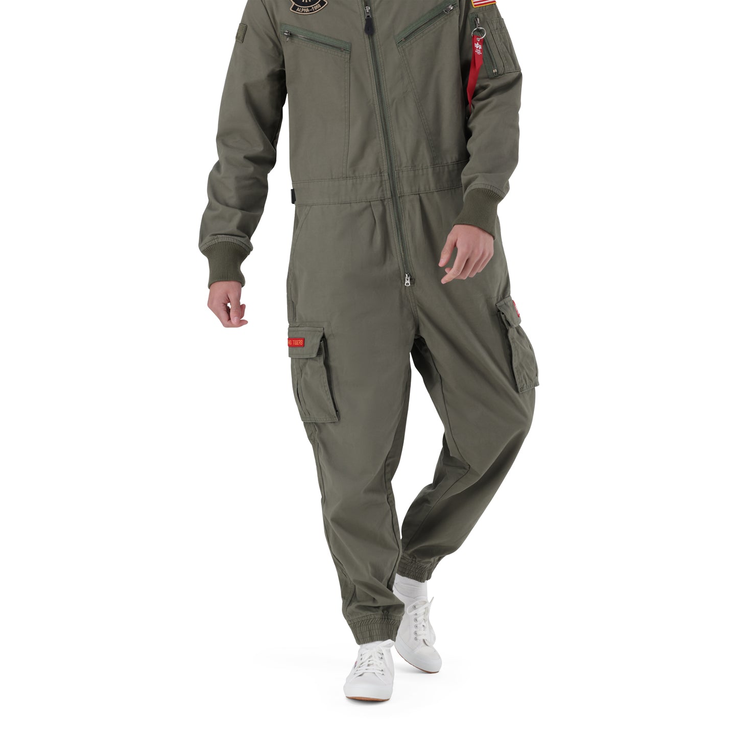 AI Cotton Flightsuit - Sage