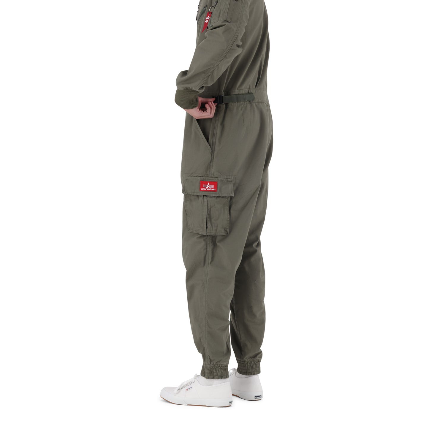 AI Cotton Flightsuit - Sage