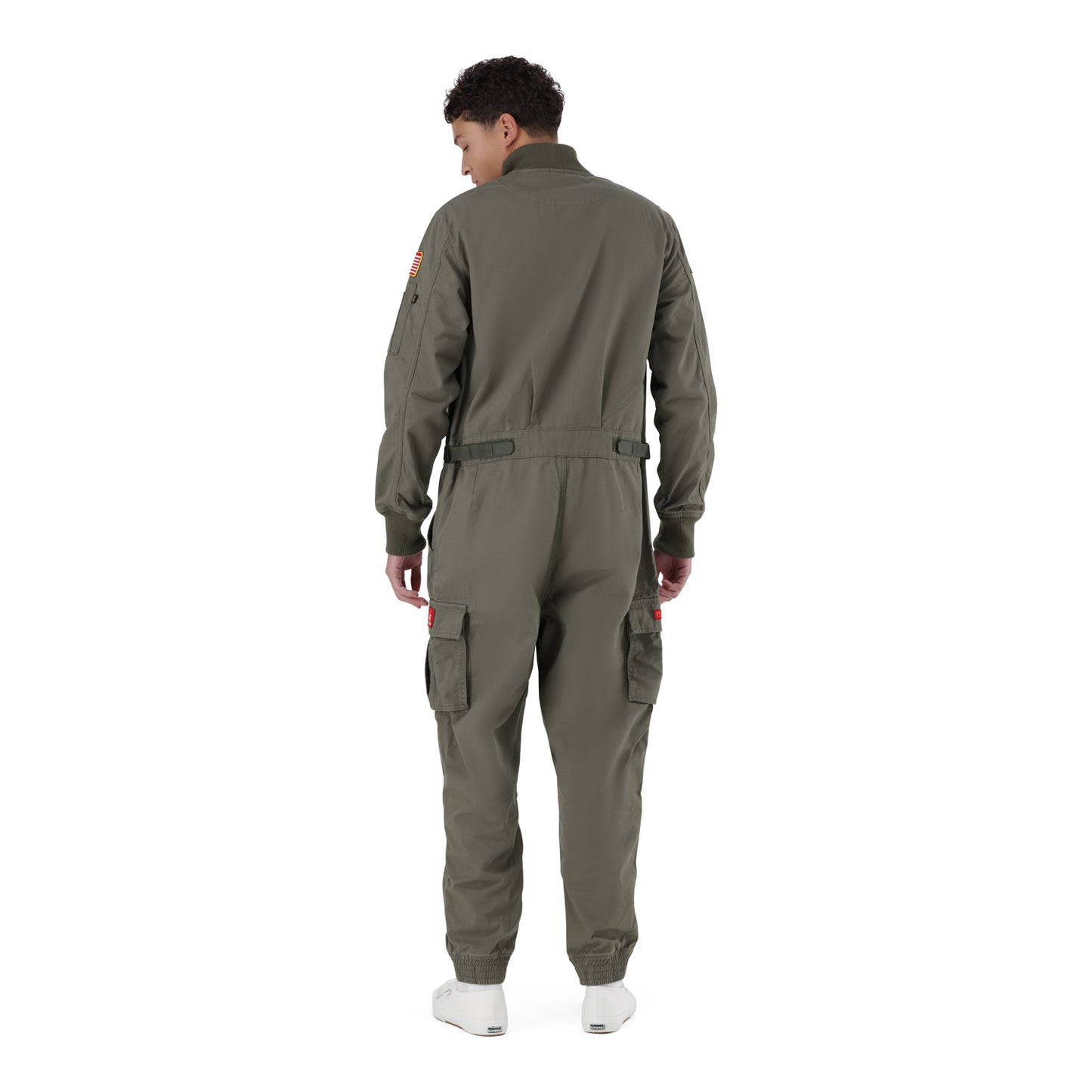 AI Cotton Flightsuit - Sage