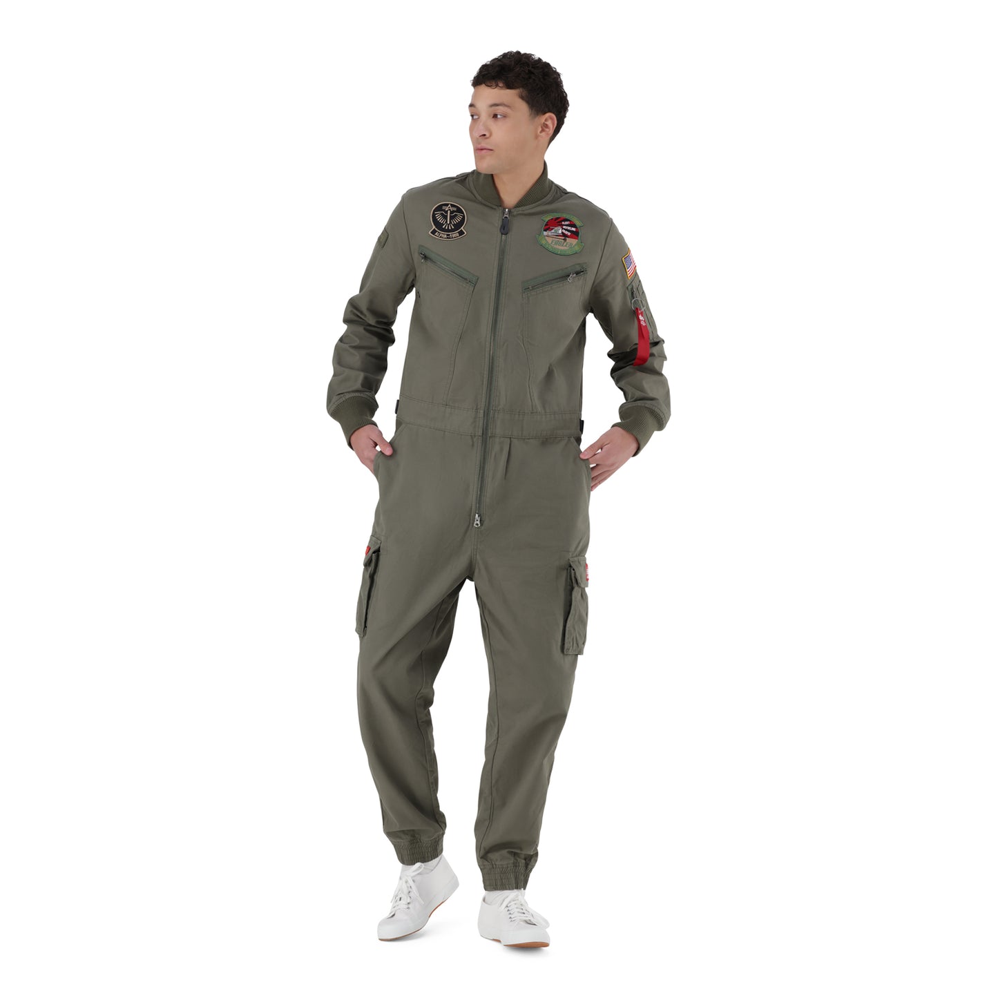 AI Cotton Flightsuit - Sage