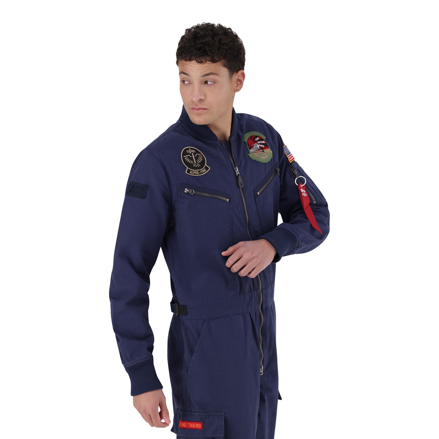 AI Cotton Flightsuit - Blue