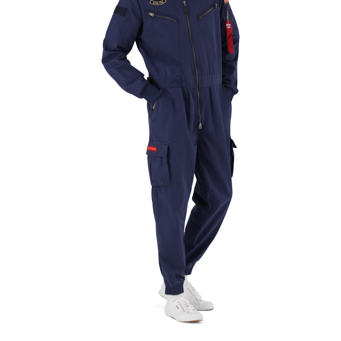 AI Cotton Flightsuit - Blue