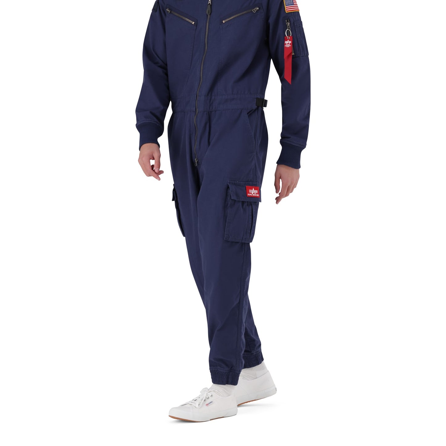 AI Cotton Flightsuit - Blue