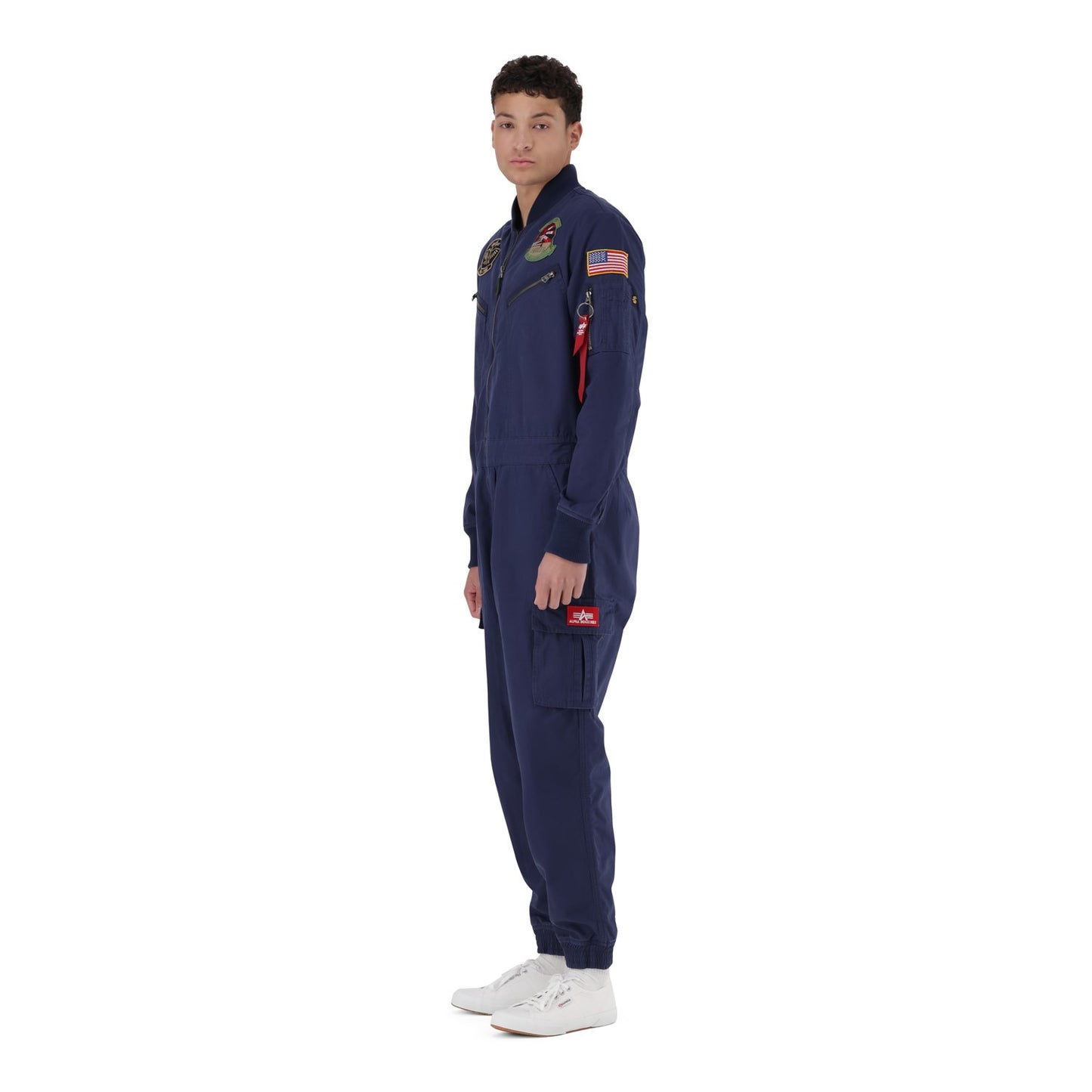 AI Cotton Flightsuit - Blue