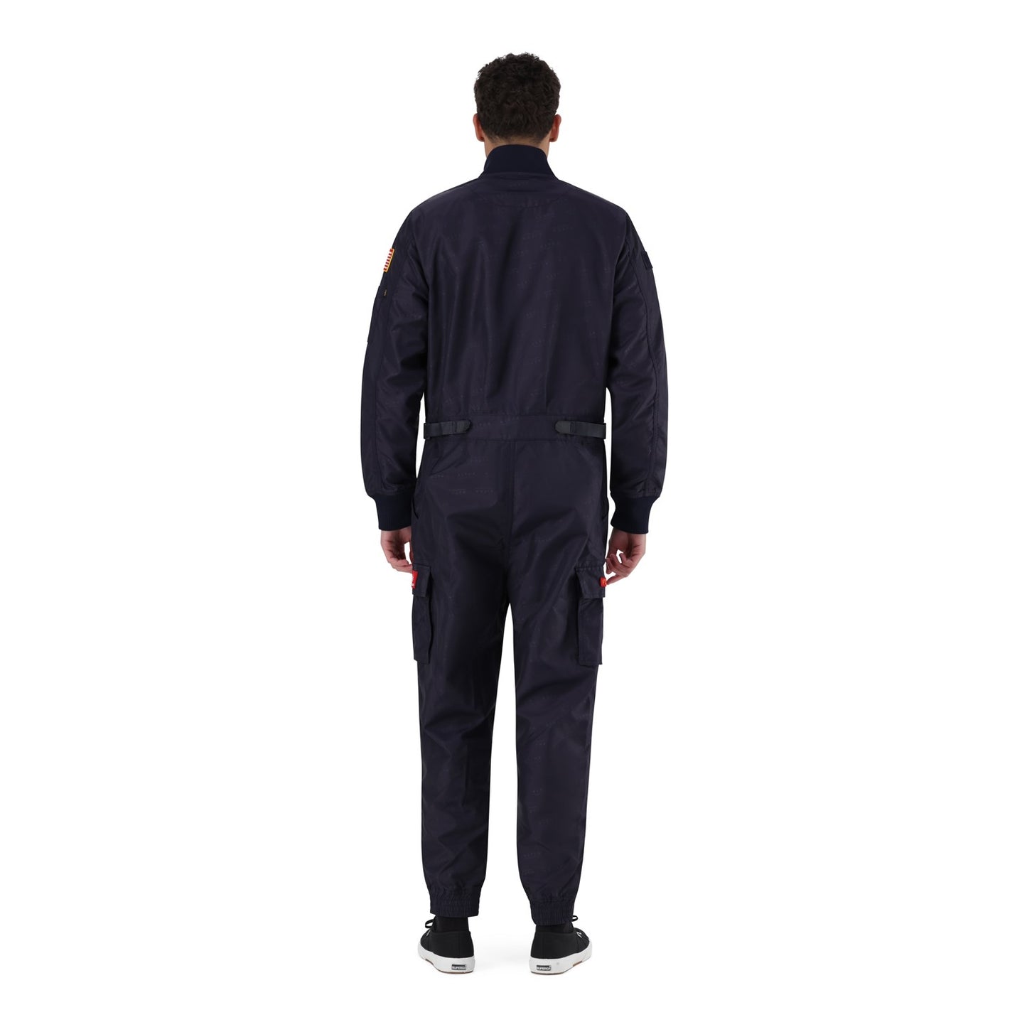 AI NYLON AOP FLIGHTSUIT - Navy