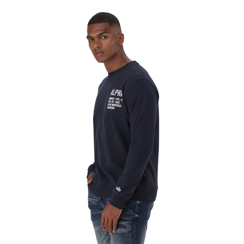 AI GRAPHIC SWEAT - Navy