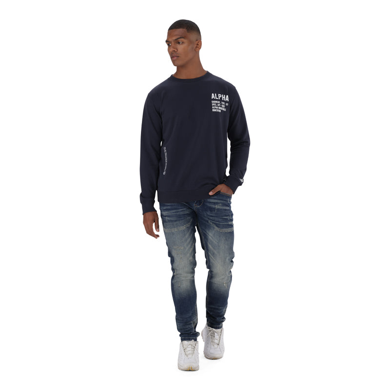 AI GRAPHIC SWEAT - Navy