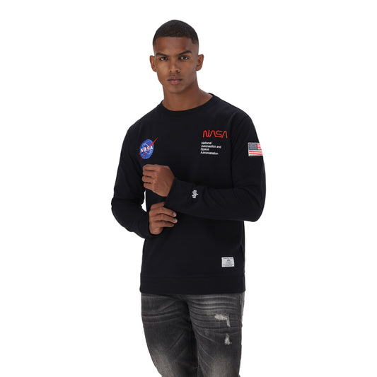 NASA CREW SWEAT - Black