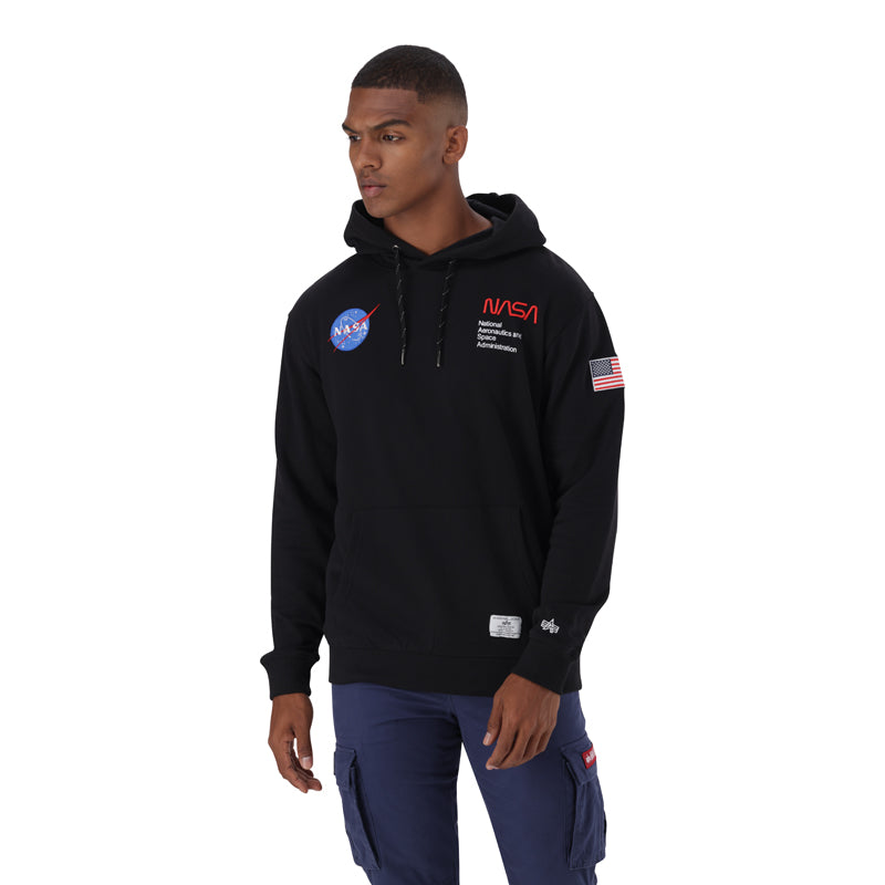 Alpha industries nasa hoodie black online