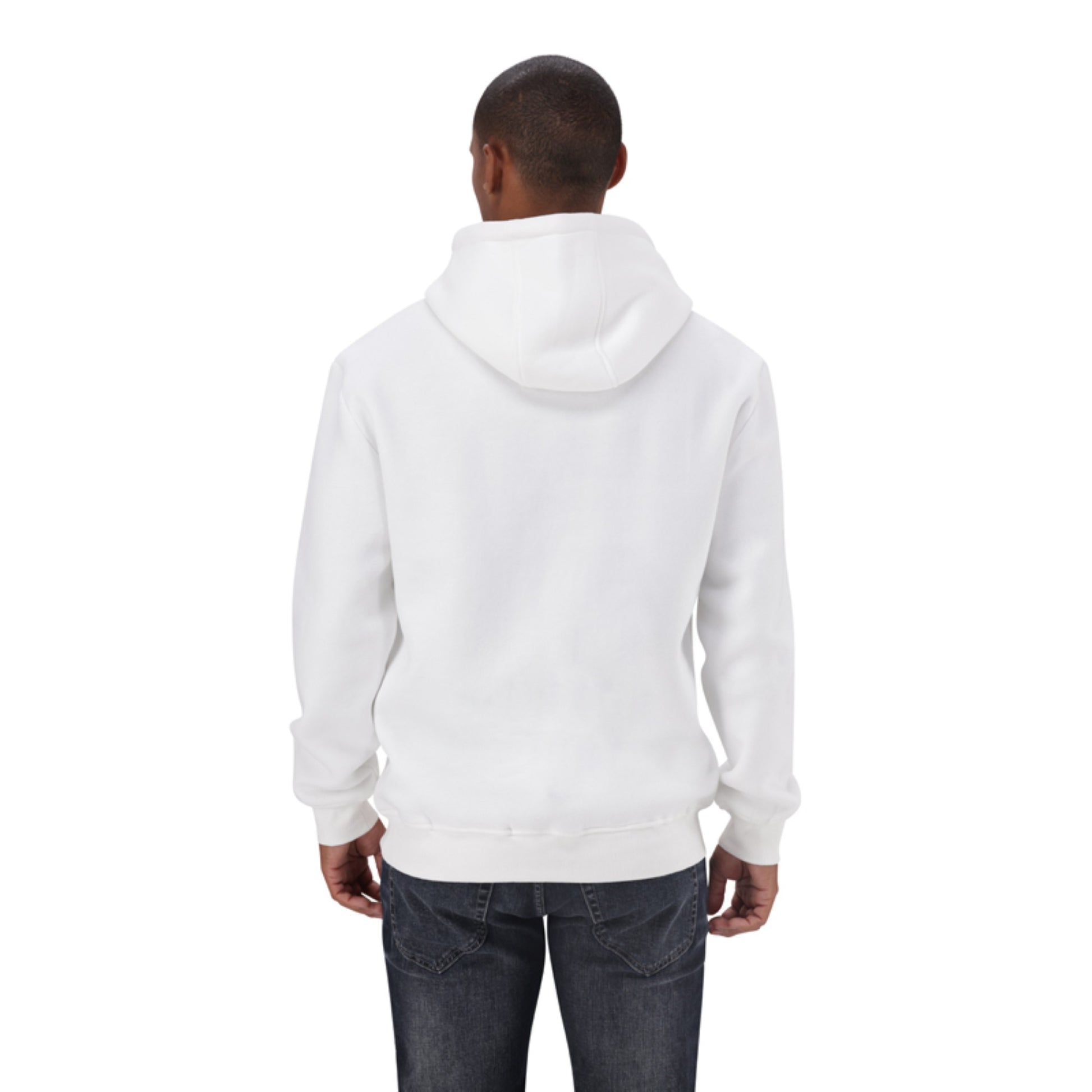 ALPHA ATHLETIC DEPARTMENT HOODY - White Canvas
