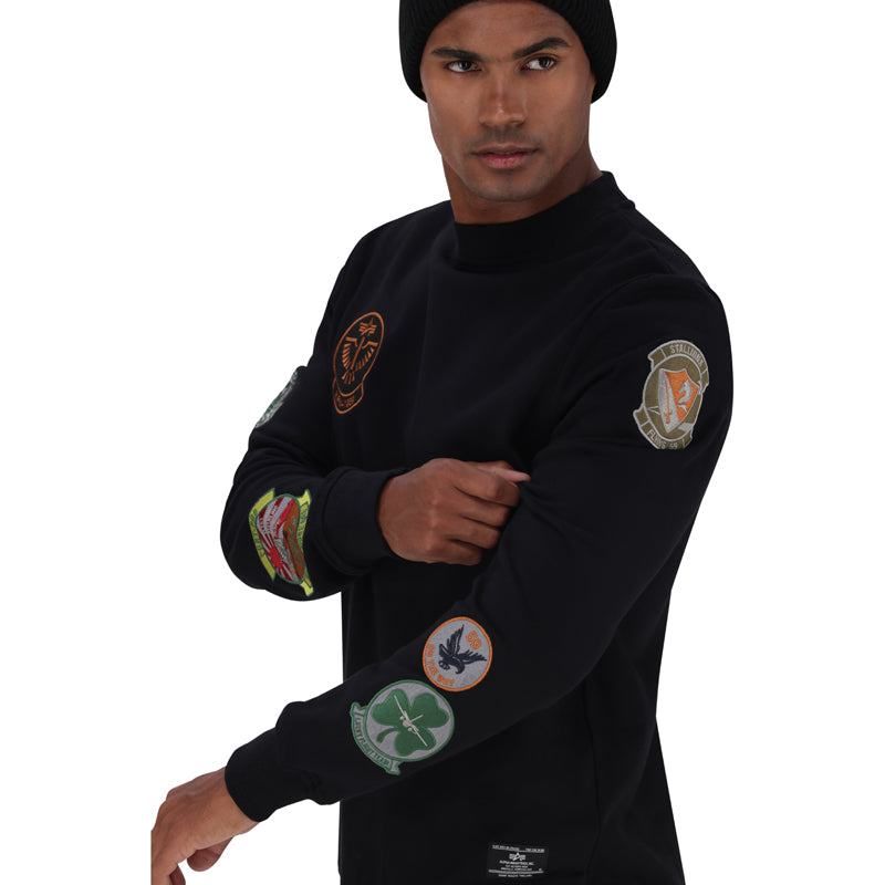 FLYING 59 CREW SWEAT - Black