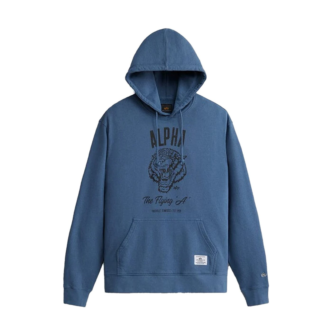 Alpha Tiger Hoodie Copen Blue – Alpha Industries