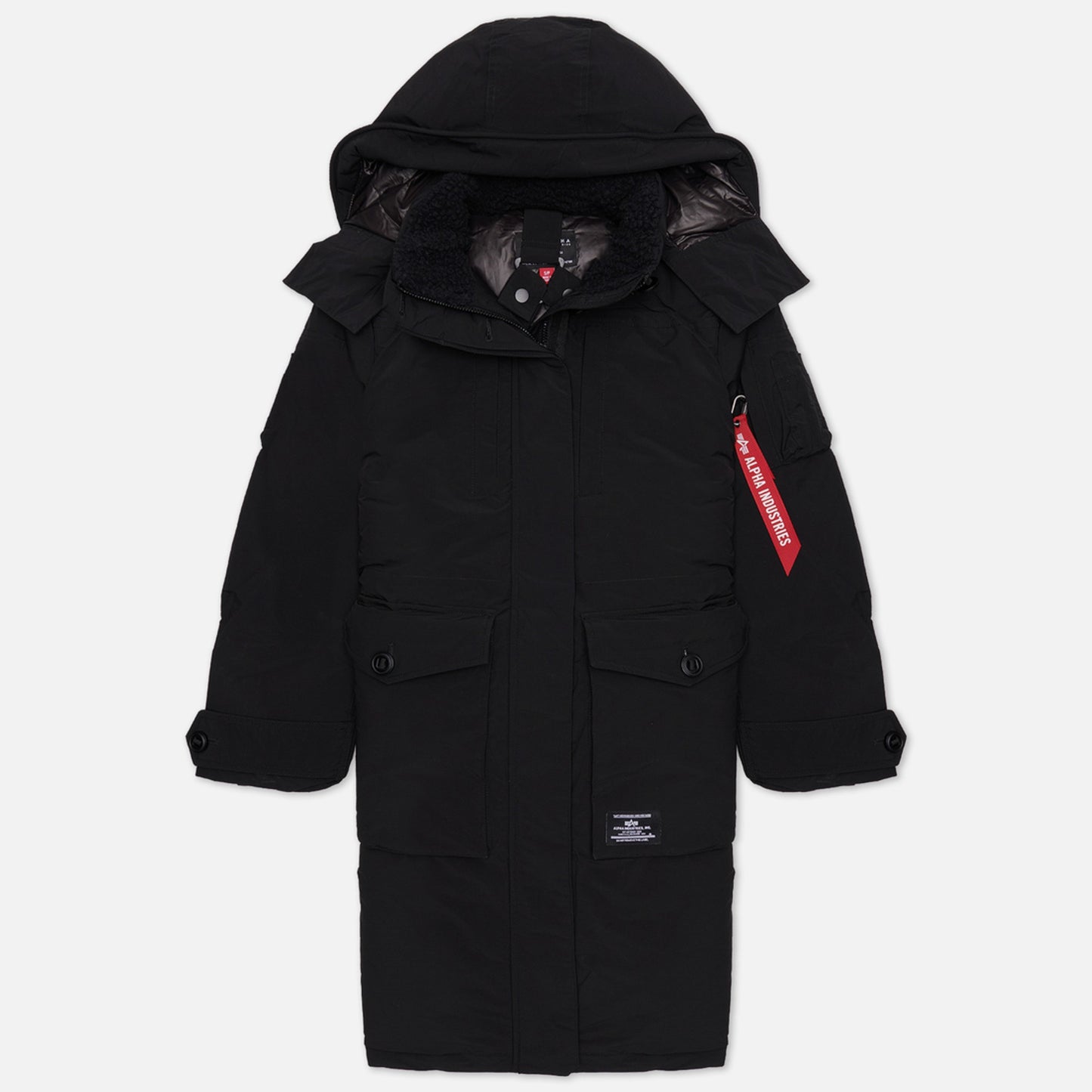 HYBRID PARKA W - Black