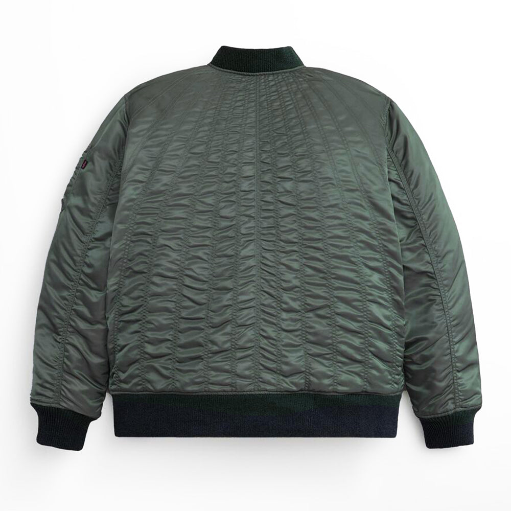 MA-1 SHIRRING FLIGHT JKT W - FIELD GRAY