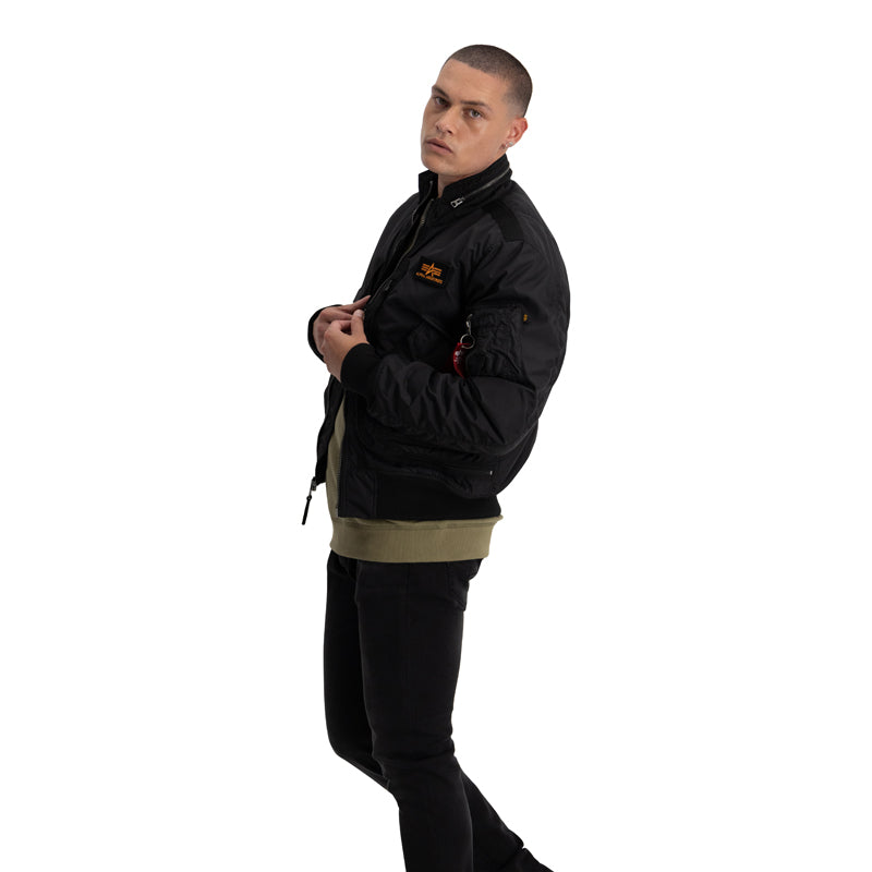 ENGINE JKT - BLACK ORANGE