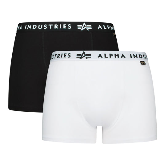 ALPHA CLASSIC BOXER - BLACK / BLACK/WHITE