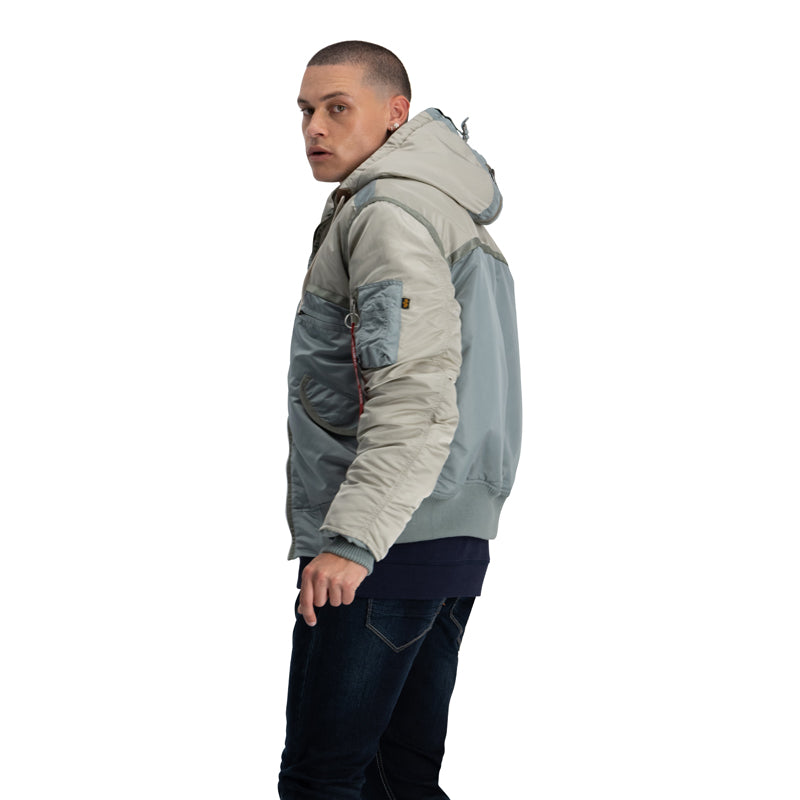 AIRTEAM JACKET - SILVER BLUE