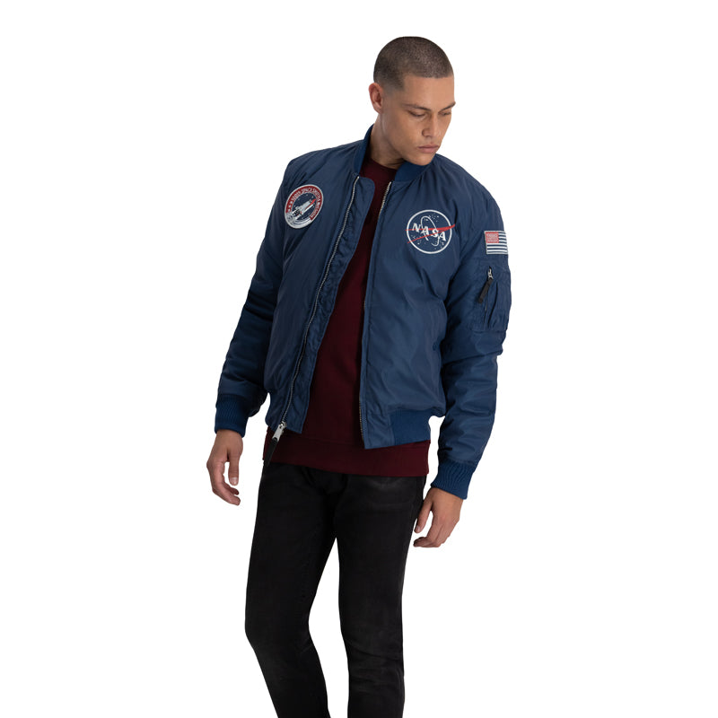 MA-1 NASA REFLECTIVE - Rep Blue – Alpha Industries