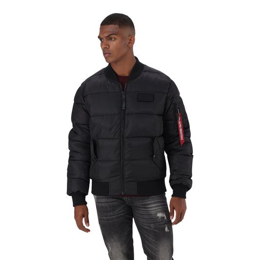 MA-1 PUFFER BOMBER - Black