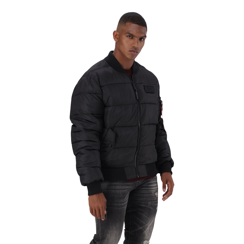 MA-1 PUFFER BOMBER - Black