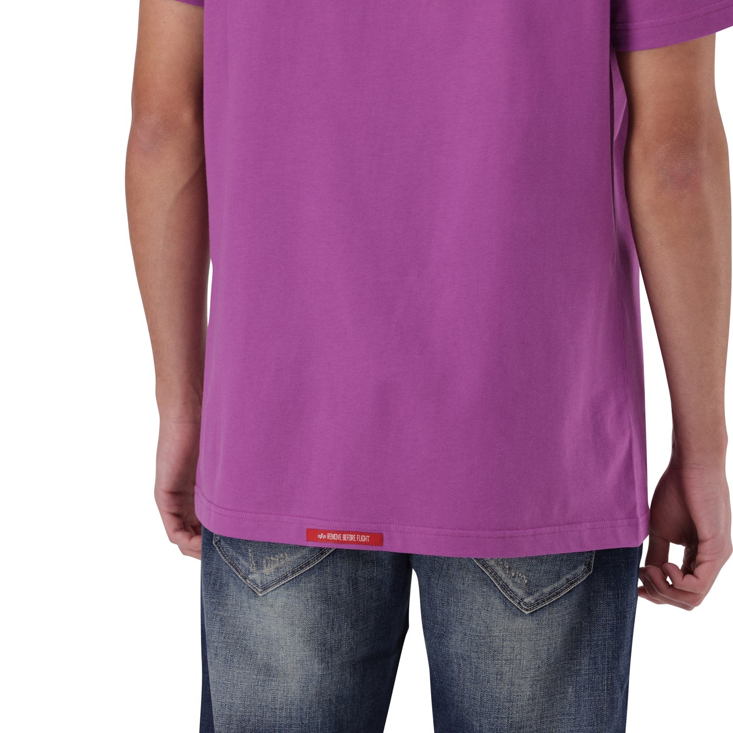 ALPHA BASIC T - DK MAGENTA