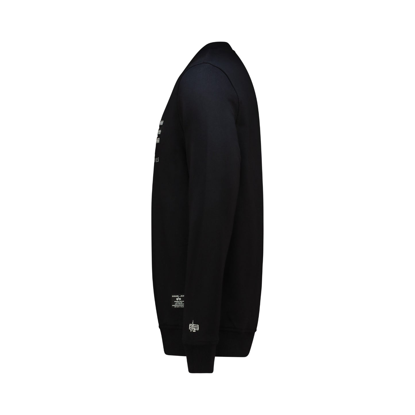 Ai Applique Crew - Black