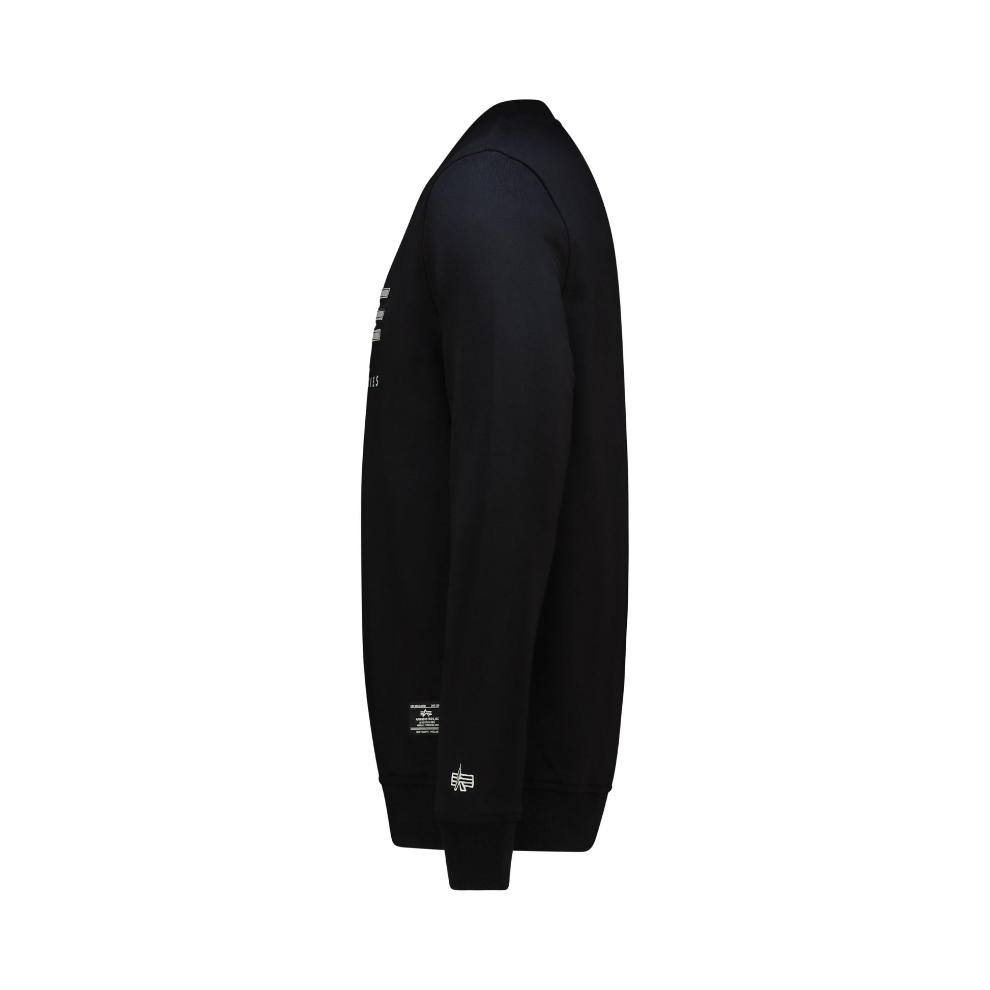 Ai Applique Crew - Black