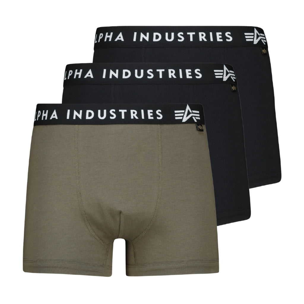ALPHA MA-1 BOXER 3PC - BLK/BLK/SAGE