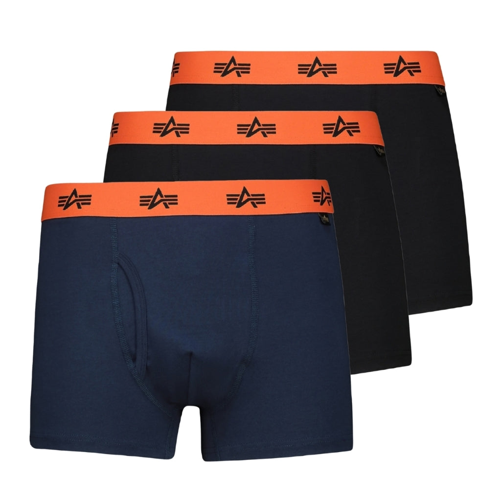 ALPHA FLYING A BOXER 3PC - BLK/BLK/NAVY