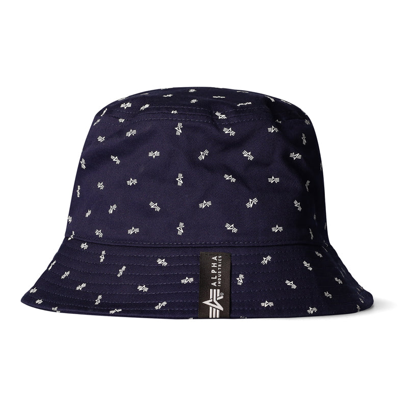 NASA AOP BUCKET HAT - NAVY ONE