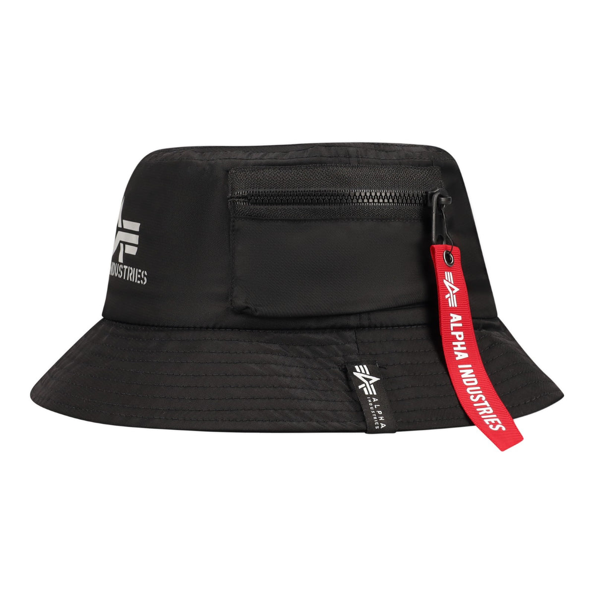 Ai Nylon BUCKET Hat - BLACK