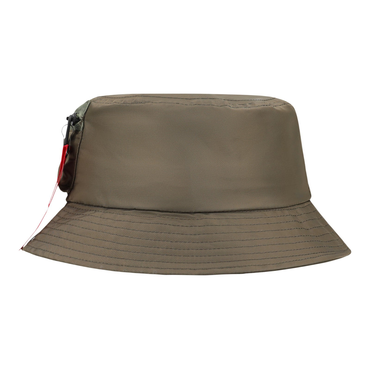 NYLON BUCKET HAT - OLIVE