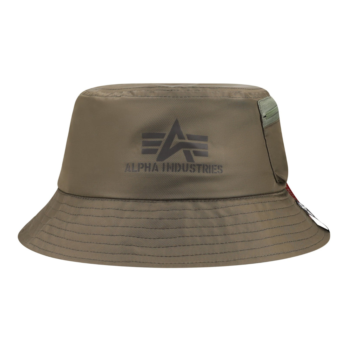 NYLON BUCKET HAT - OLIVE