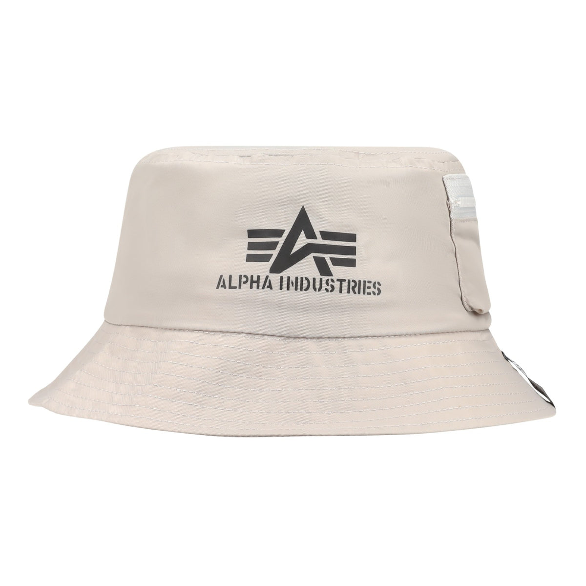 AI NYLON BUCKET HAT - TAUPE