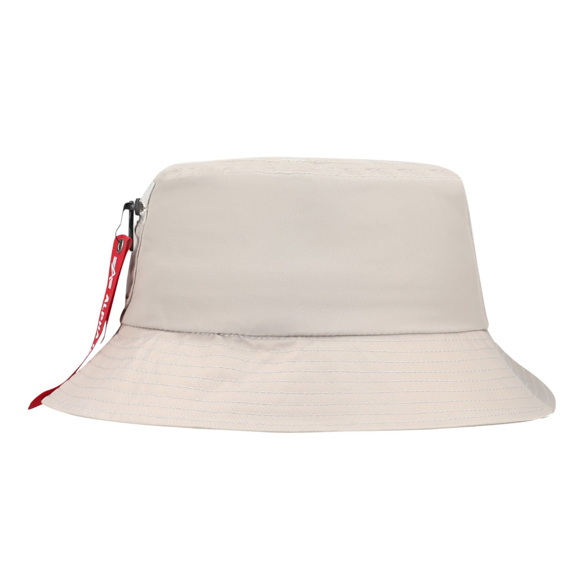 AI NYLON BUCKET HAT - TAUPE