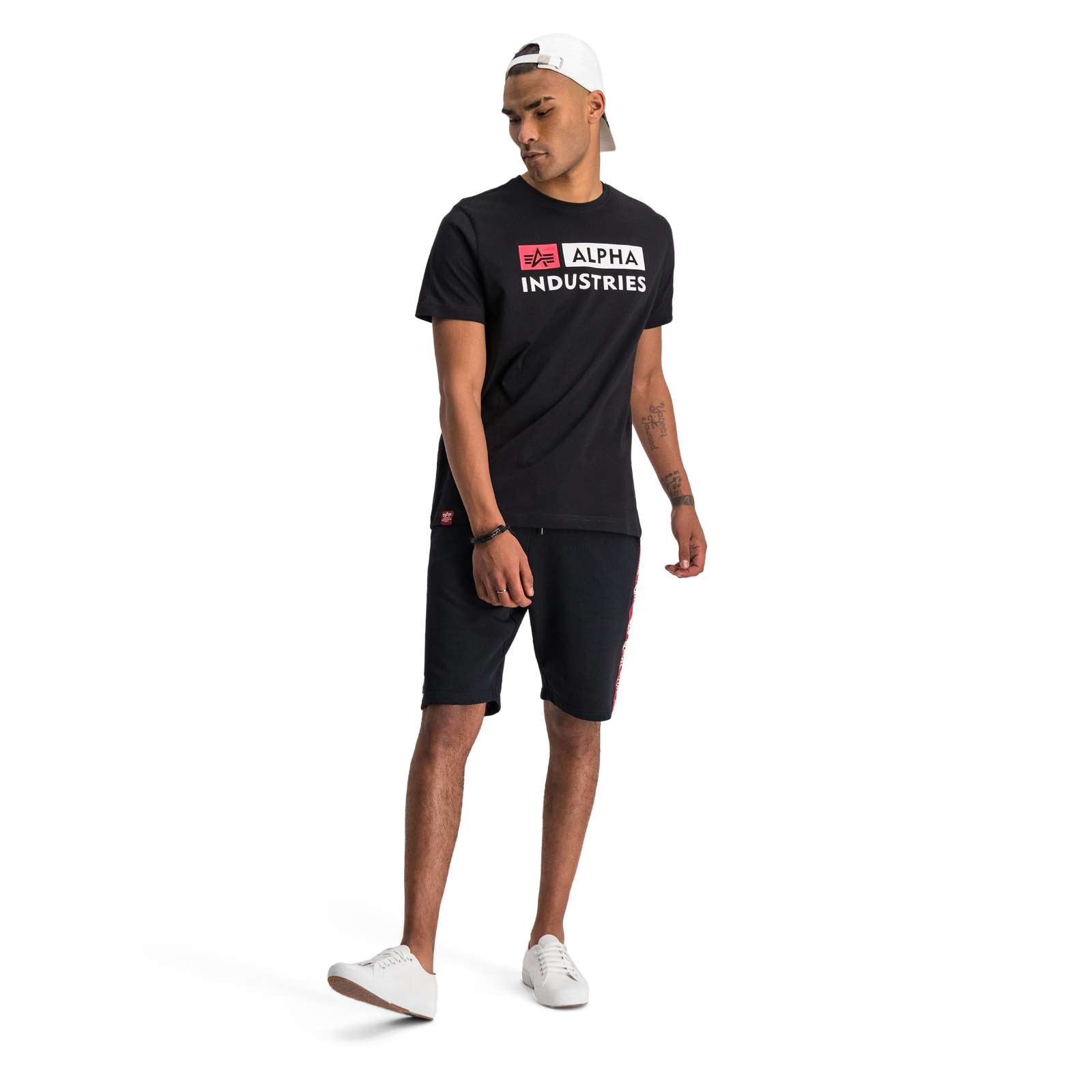 AI BLOCK LOGO T - Black