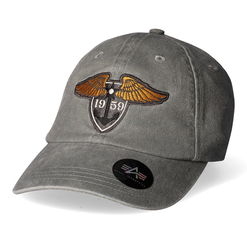 1959 PEAK CAP 411 GREY ONE