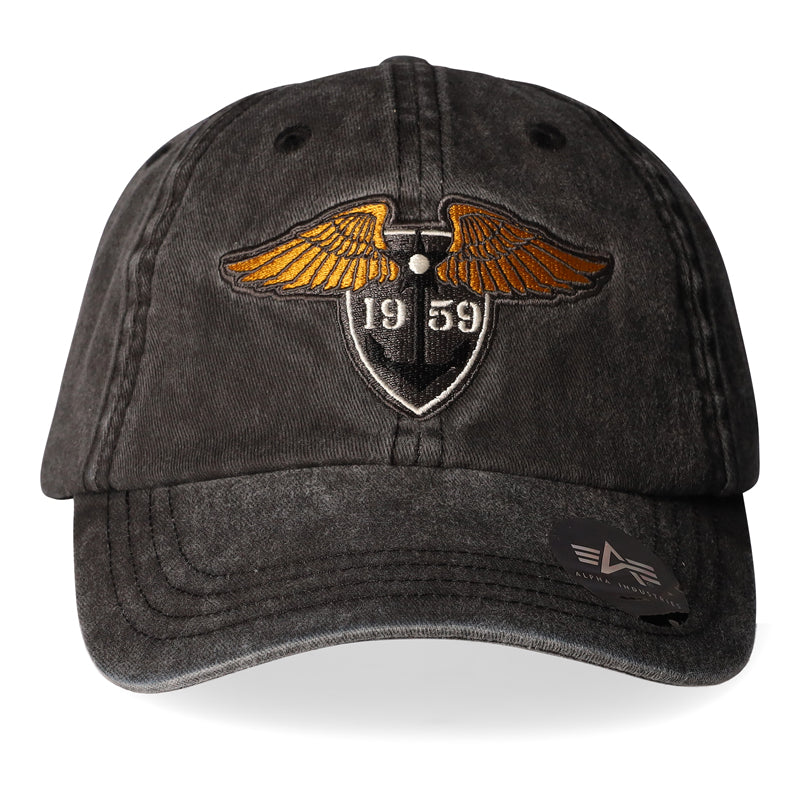 1959 PEAK CAP - BLACK ONE