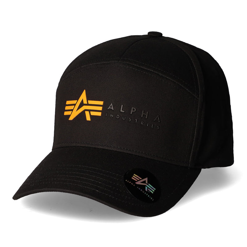 AI 7 PANEL PEAK CAP - BLACK ONE