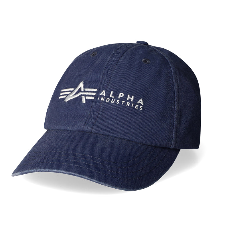 ACID WASH PEAK CAP - NAVY ONE